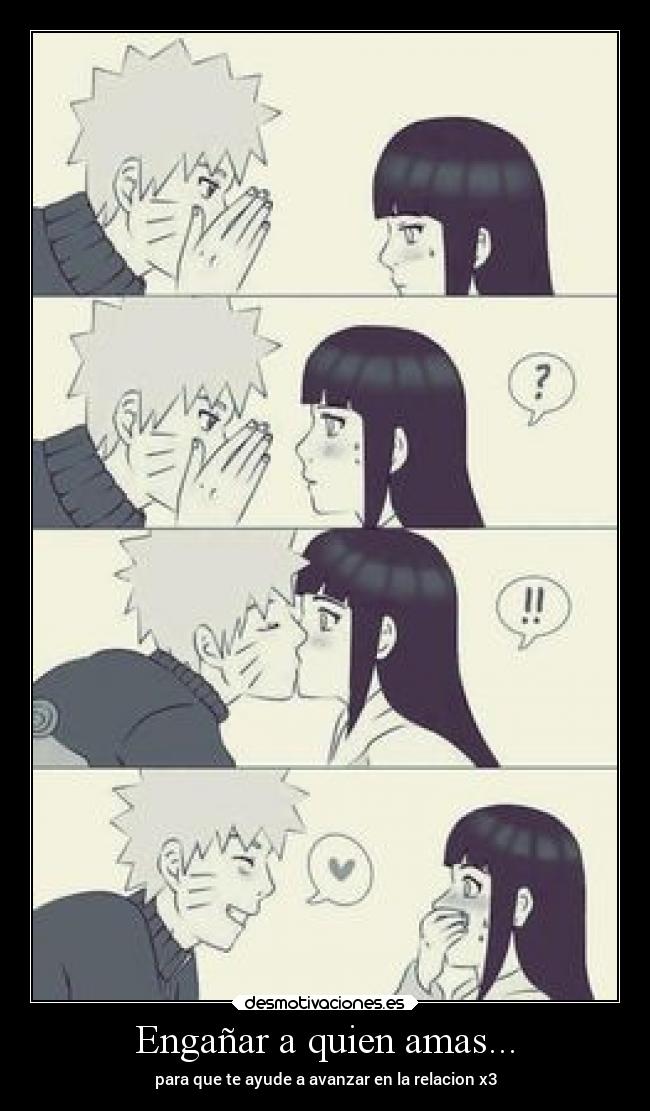 Engañar a quien amas... - para que te ayude a avanzar en la relacion x3