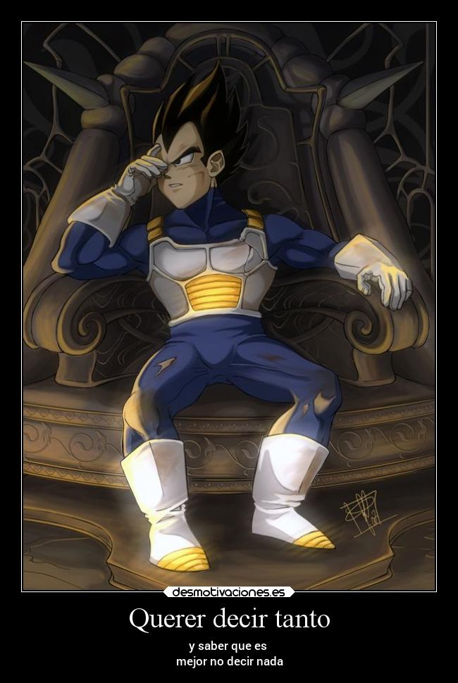 Querer decir tanto - y saber que es
mejor no decir nada