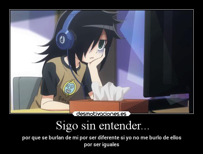 carteles anime desmotivaciones