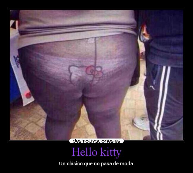 Hello kitty - Un clásico que no pasa de moda.