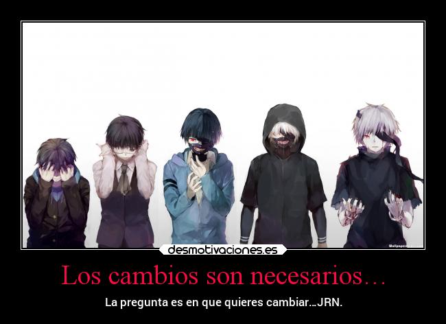 carteles anime desmotivaciones