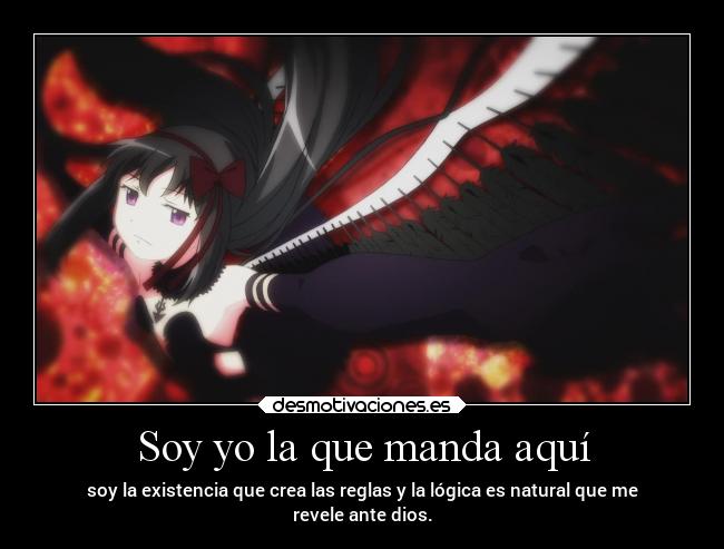 carteles anime madokamagica homuraakemi desmotivaciones