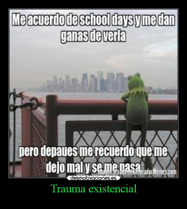 Trauma existencial - 