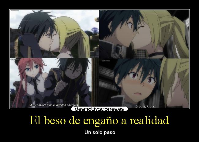 carteles anime trinity seven lieselotte sherlock arata kasuga lilith asami desmotivaciones