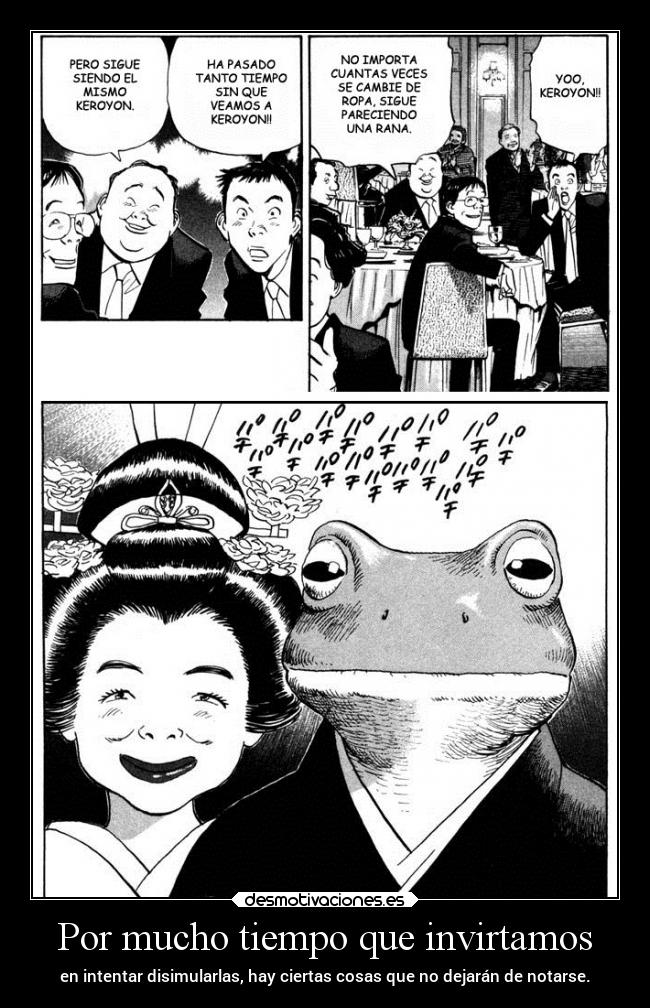 Por mucho tiempo que invirtamos - 