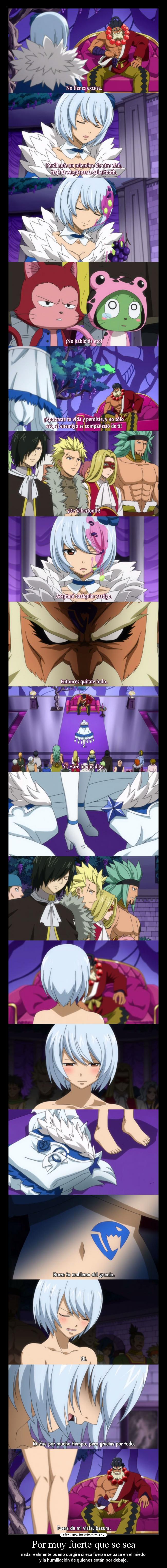 Por muy fuerte que se sea - 