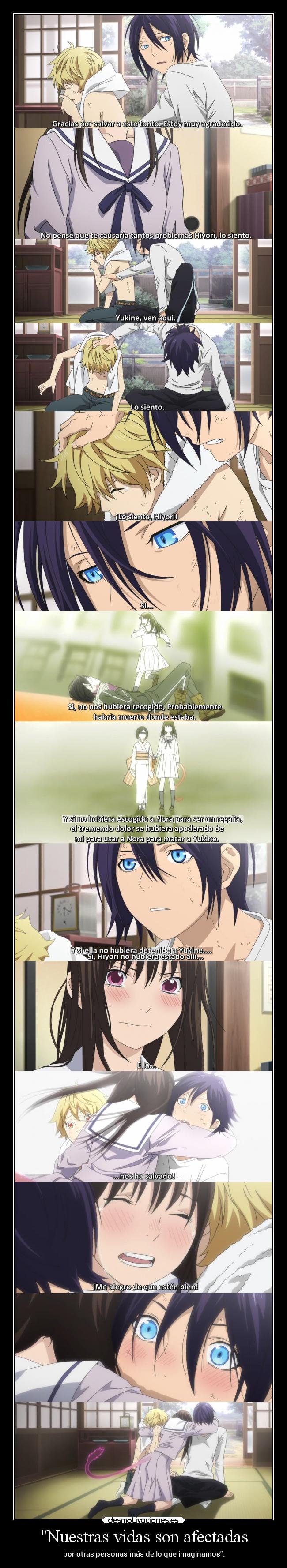 Nuestras vidas son afectadas - 