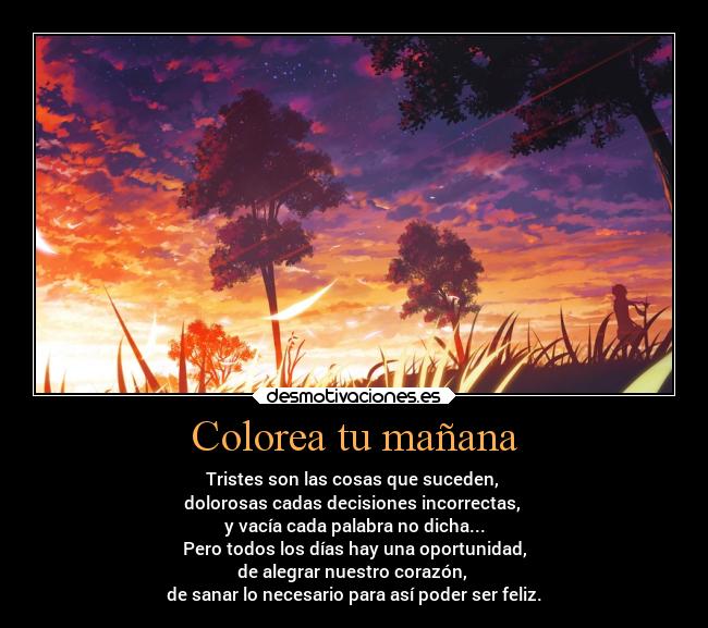 Colorea tu mañana -