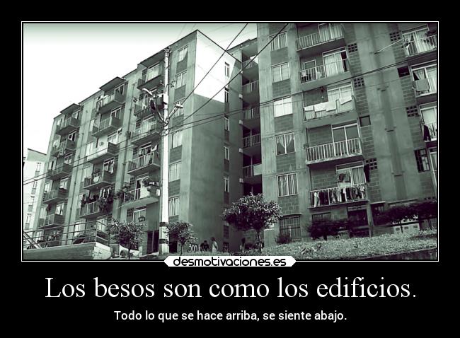 carteles besos besos desmotivaciones