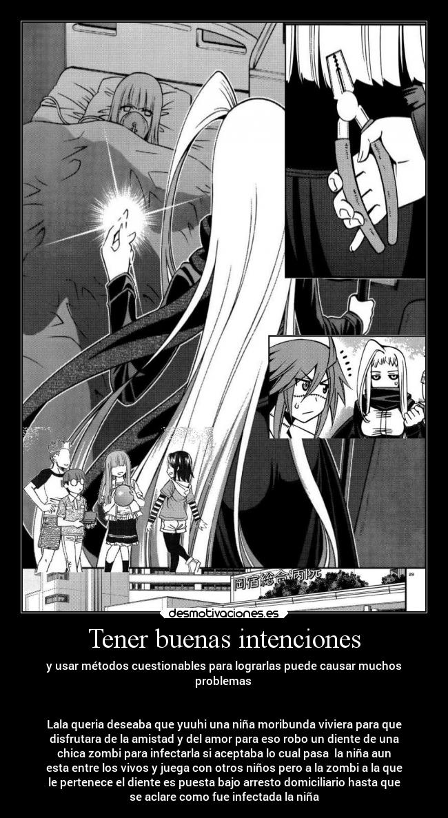 Tener buenas intenciones -