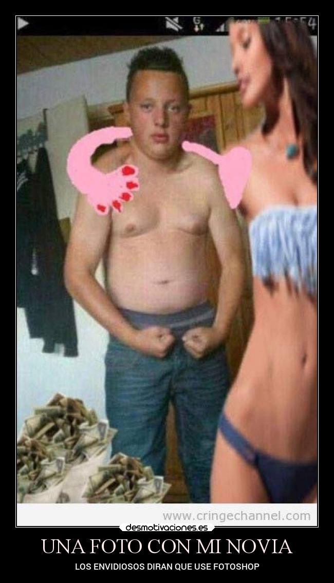 UNA FOTO CON MI NOVIA -