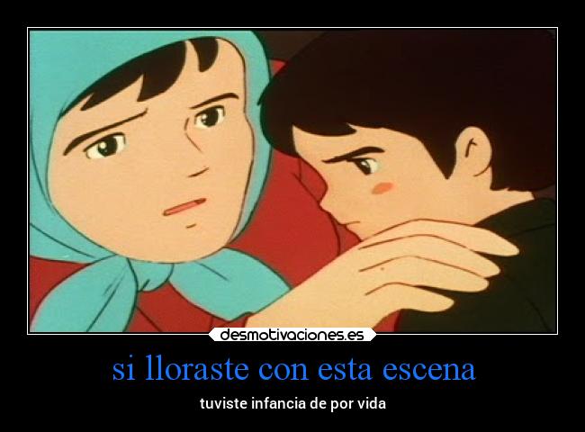 si lloraste con esta escena - tuviste infancia de por vida
