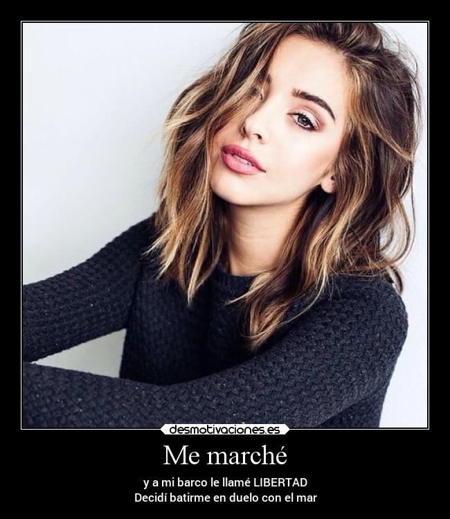 Me marché -