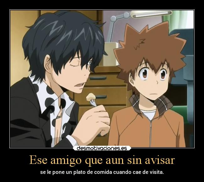 carteles corazon amistad comida anime desmotivaciones