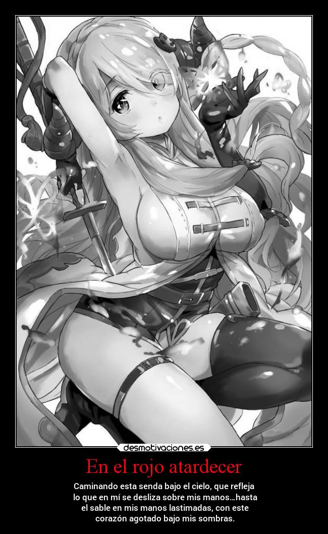 En el rojo atardecer - 