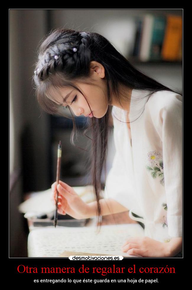 Otra manera de regalar el corazón - 