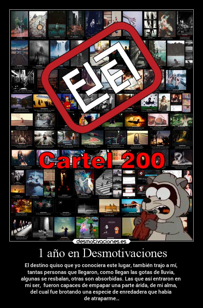 1 año en Desmotivaciones -