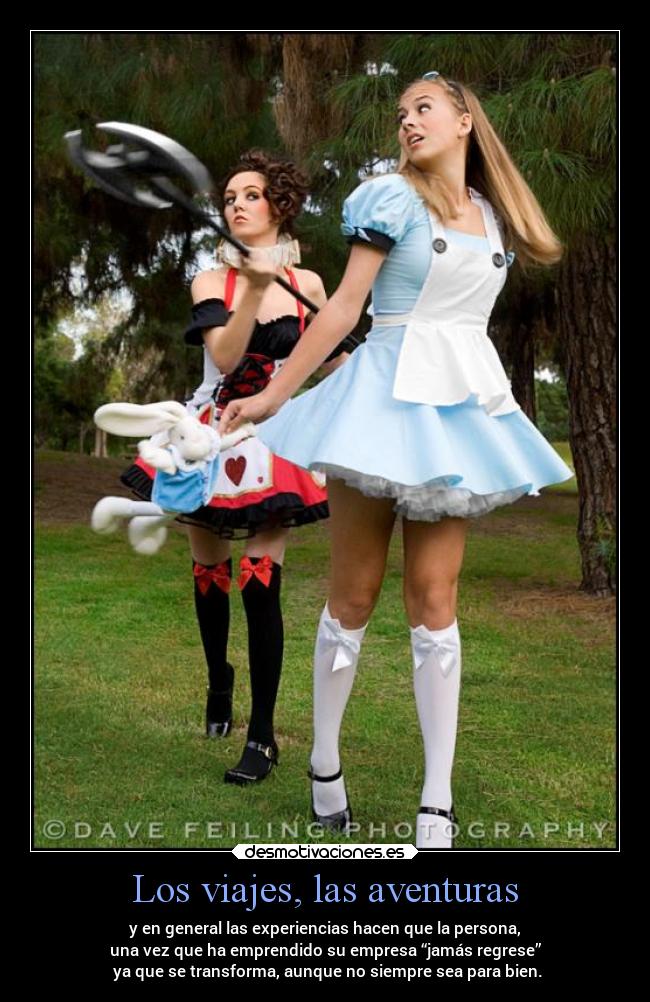 Los viajes, las aventuras -