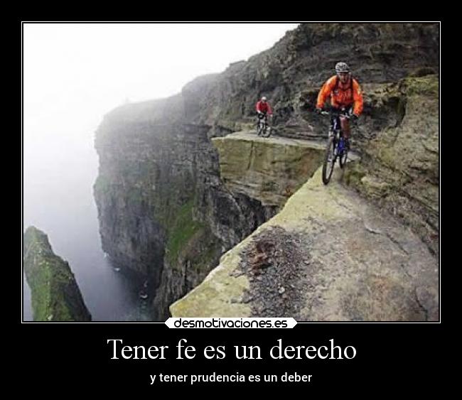 Tener fe es un derecho -