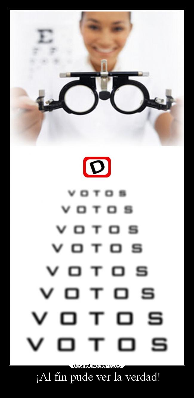 ¡Al fin pude ver la verdad! -