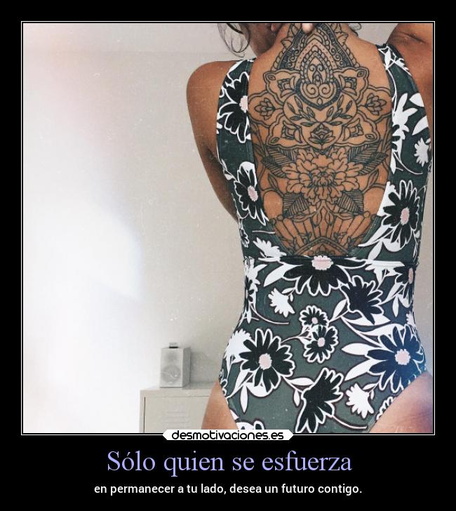 Sólo quien se esfuerza - 