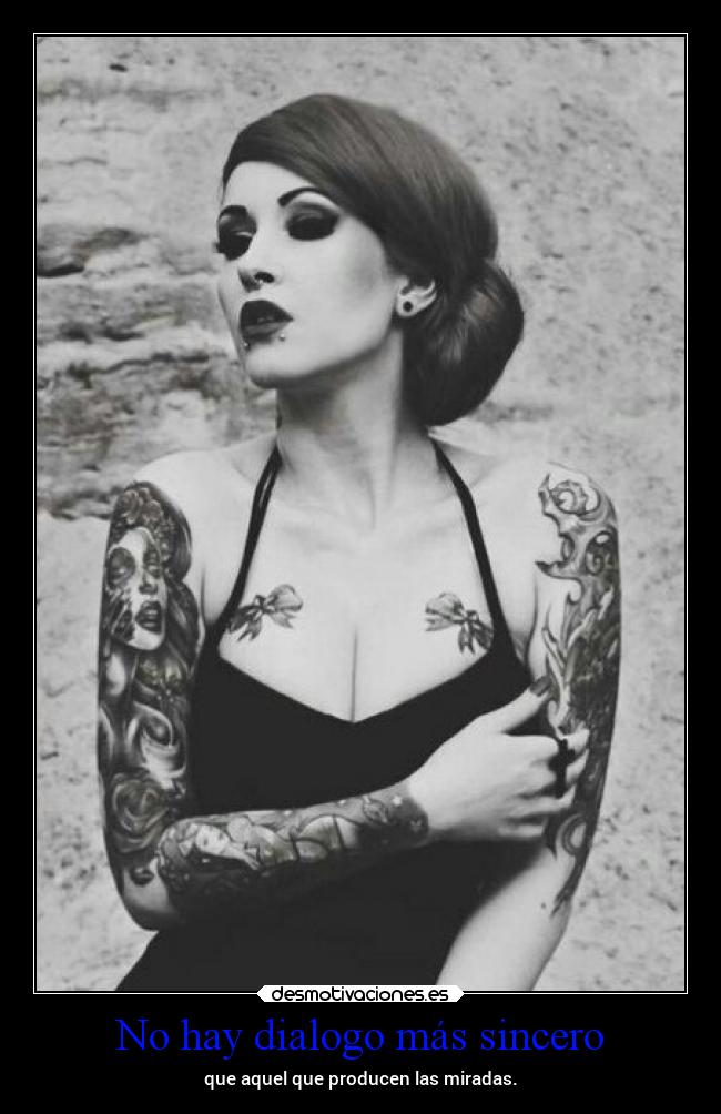 No hay dialogo más sincero -