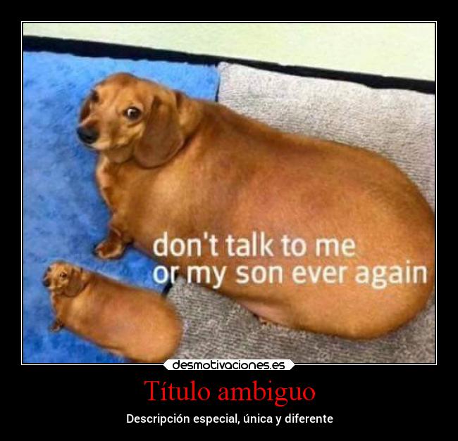 Título ambiguo - 