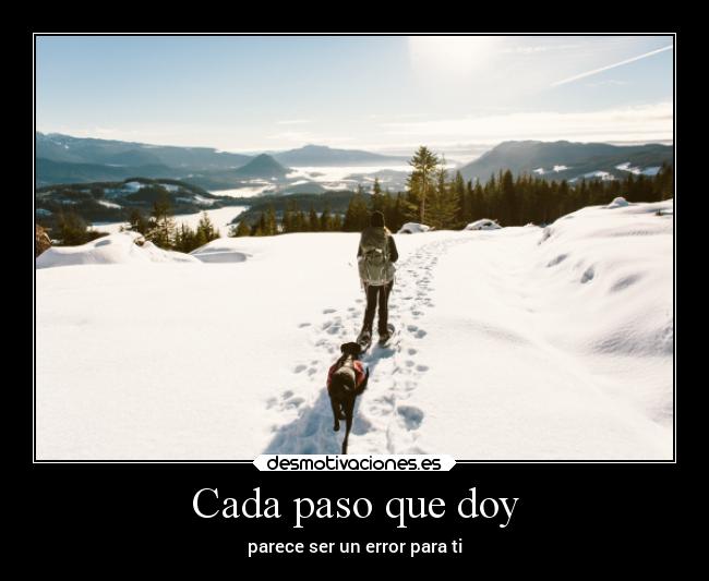 Cada paso que doy - 