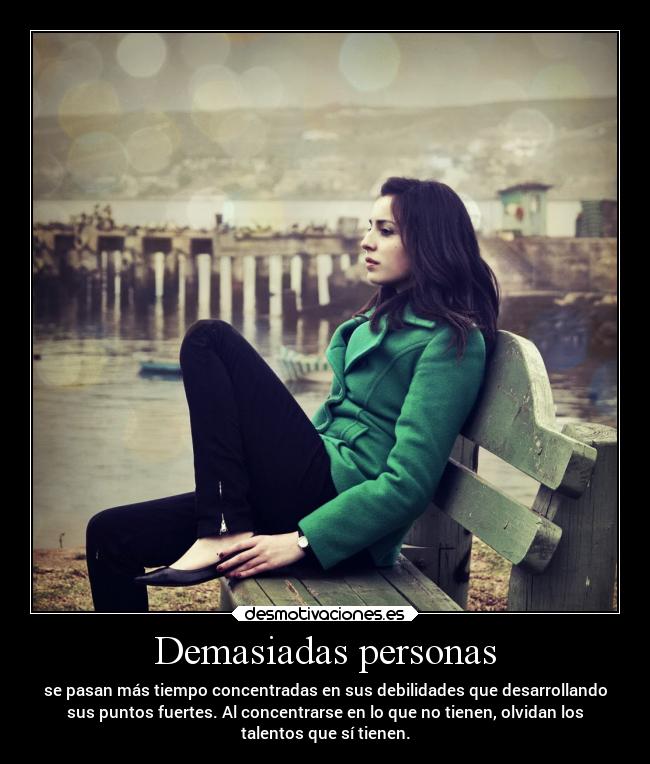 Demasiadas personas -