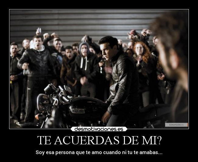 TE ACUERDAS DE MI? -