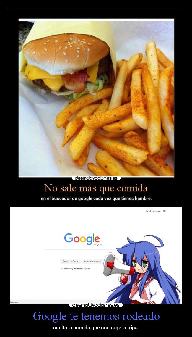 carteles humor comida anime explicado doble sentido konata desmotivaciones