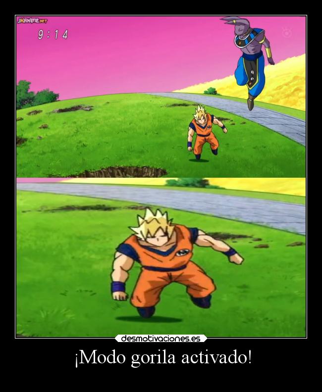 carteles humor dragonballsuper nuevatecnicadegoku tienegraciaporqueesverdad elpatodelapiovendehierba desmotivaciones