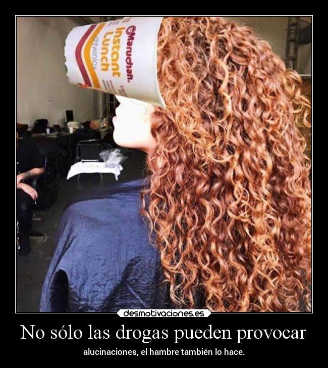 No sólo las drogas pueden provocar - 