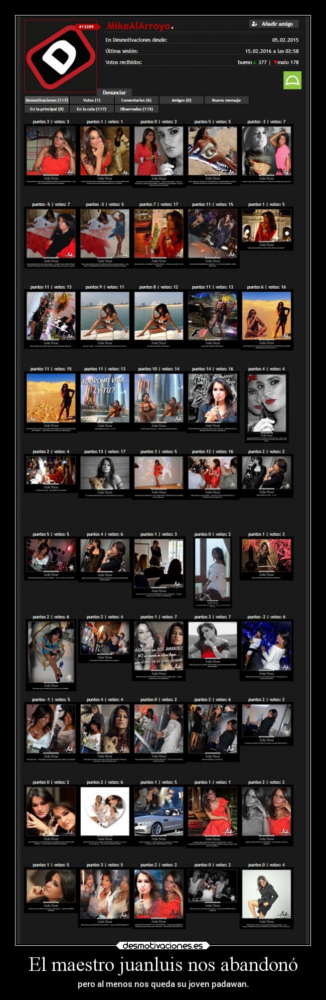 El maestro juanluis nos abandonó -