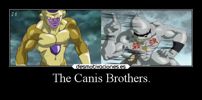 carteles humor thecanisbrothers dragonballsuper goldenfreezer digimon metaletemon desmotivaciones