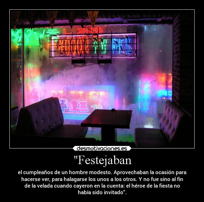 Festejaban -