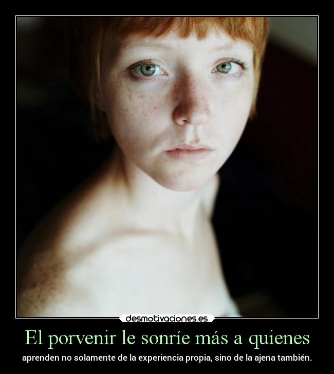 El porvenir le sonríe más a quienes - 