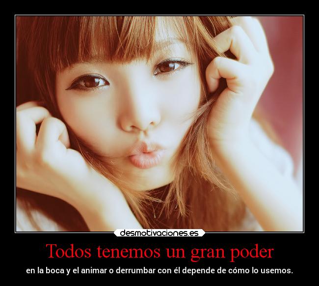 Todos tenemos un gran poder - 