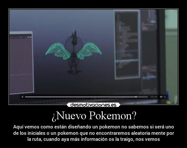¿Nuevo Pokemon? - 
