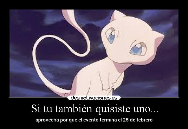 Si tu también quisiste uno... -