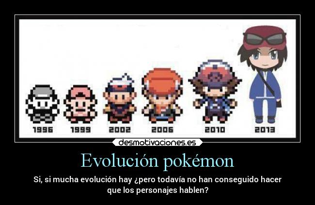 Evolución pokémon -