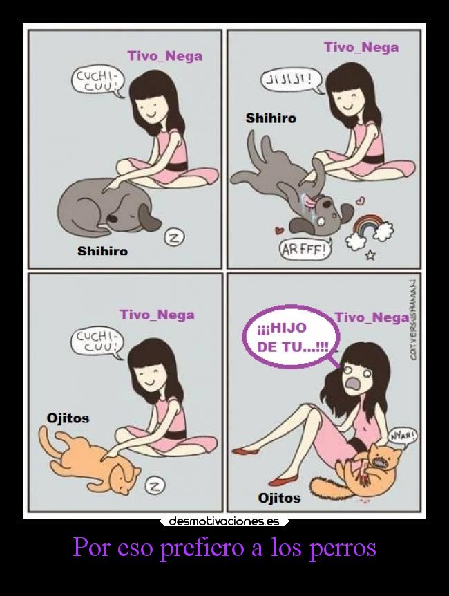 Por eso prefiero a los perros -