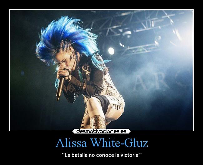 carteles rock musica alissawhitegluz onandon battle know victoria archenemy desmotivaciones