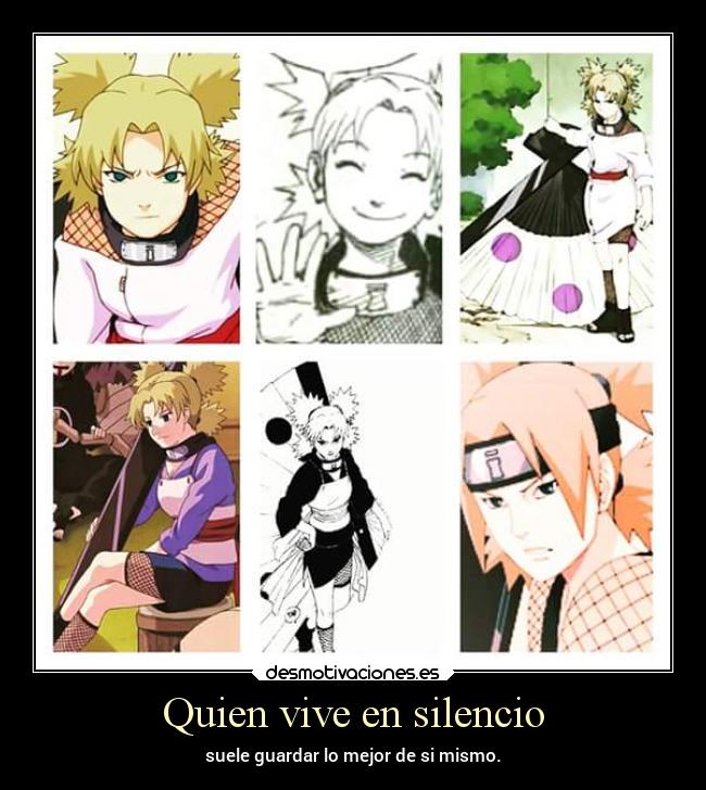 Quien vive en silencio - suele guardar lo mejor de si mismo.