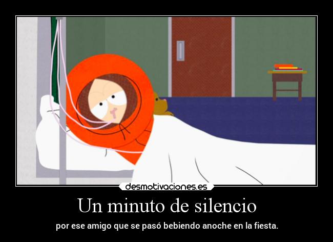 Un minuto de silencio -