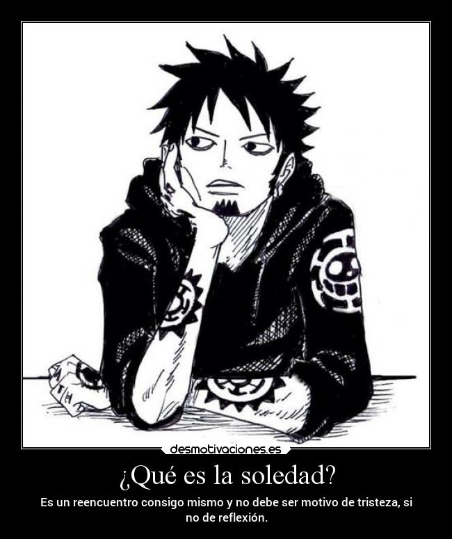 ¿Qué es la soledad? -