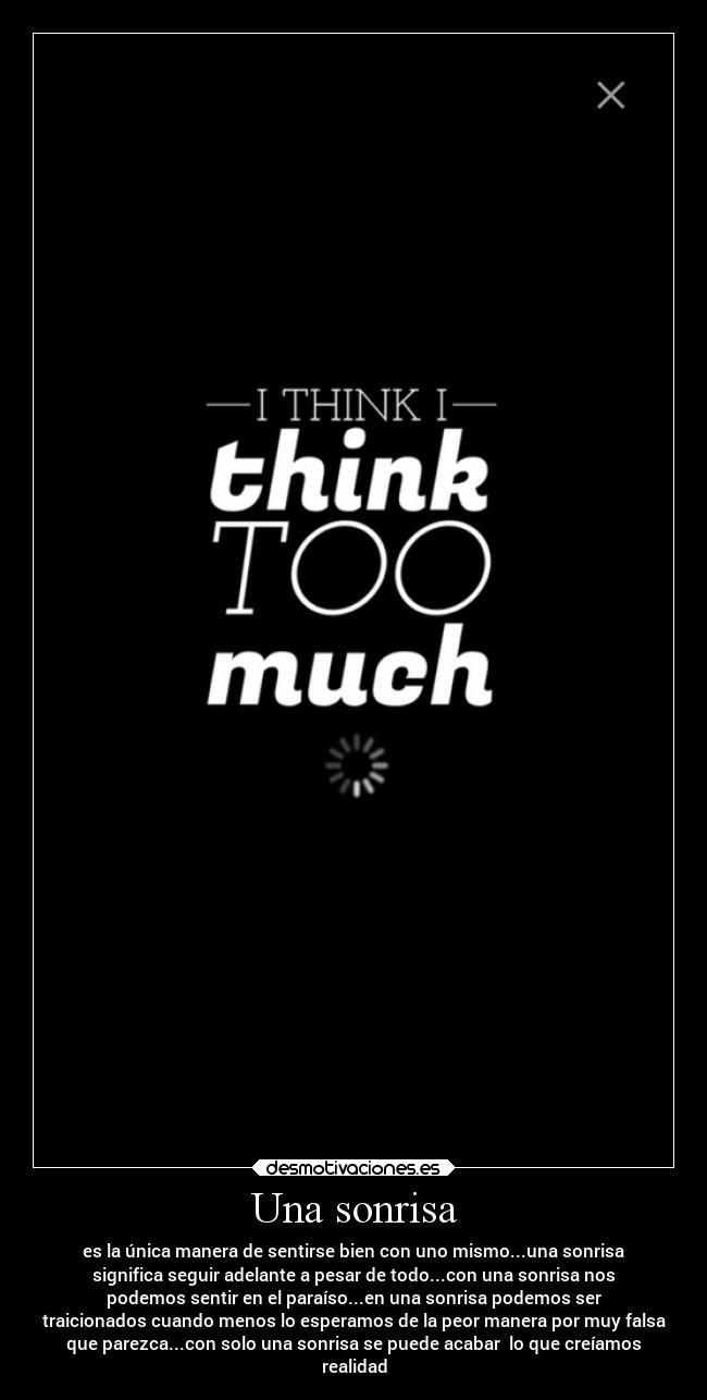 carteles sonrisa sentimientos desmotivaciones