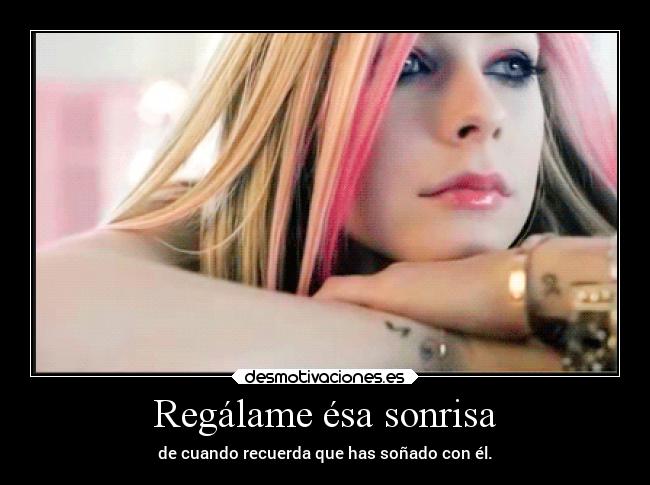 Regálame ésa sonrisa - 