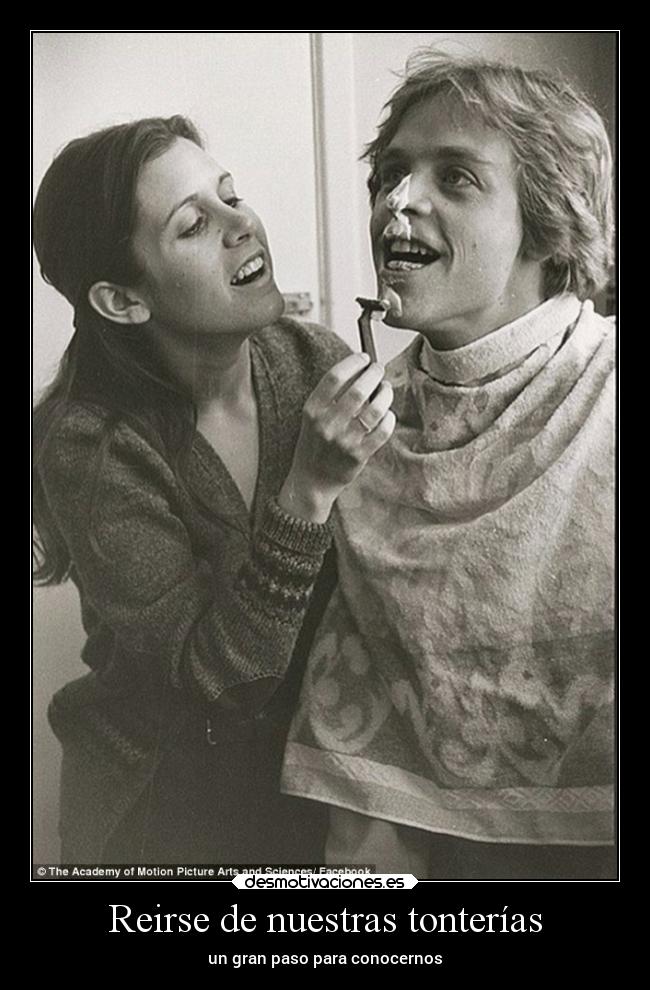Reirse de nuestras tonterías - un gran paso para conocernos