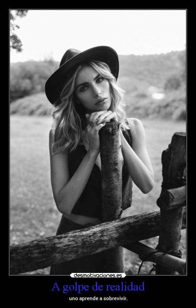A golpe de realidad - 